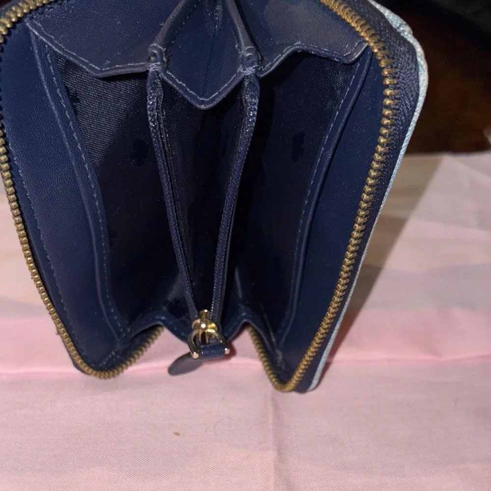 Kate Spade Briar Lane Quilted Denim Wallet